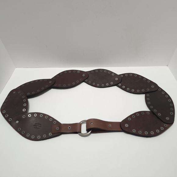 Idyllwind Miranda Lambert Womens Western Belt Size XL Del Rio Concho Calf Hair - Picture 4 of 7